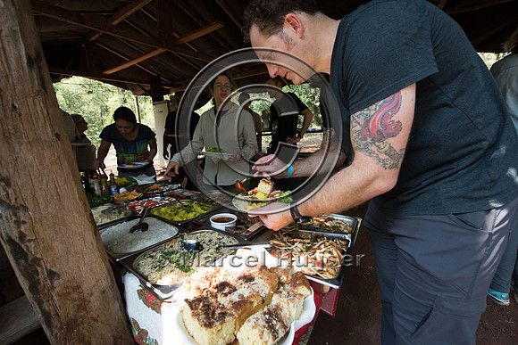 Lunch at a fazenda near Serranópolis do Iguaçu, Paraná, Brazi