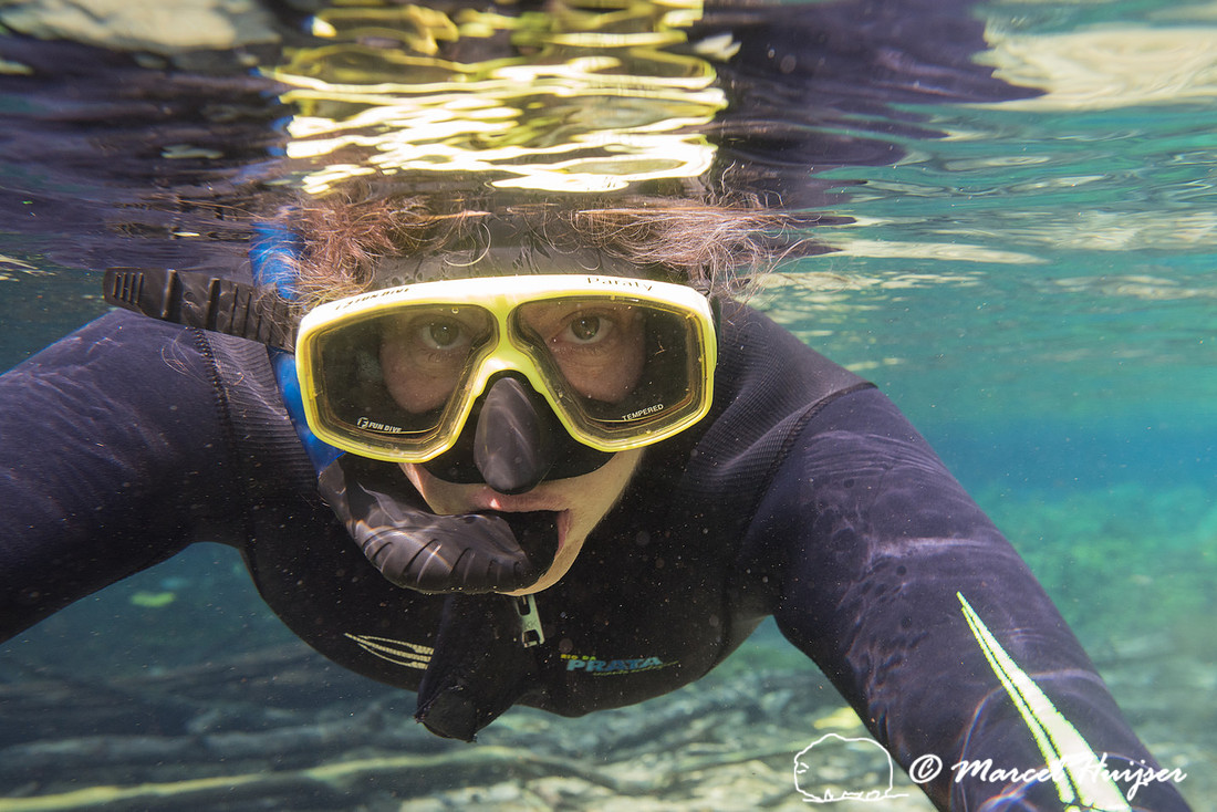 Bethanie Walder, snorkeling in Rio da Prata, Bonito, Mato Grosso