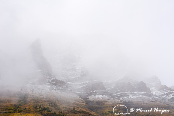 Fall colors, Glacier National Park, Montana, USA