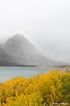 Fall storm, Glacier National Park, Montana, USA