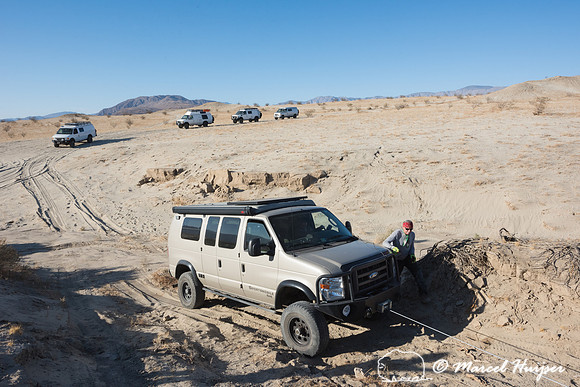 4x4 recovery course with Bill Burke, Anza Borrego Desert State P