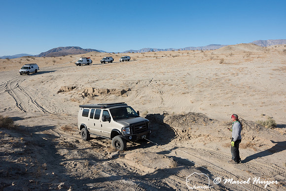 4x4 recovery course with Bill Burke, Anza Borrego Desert State P