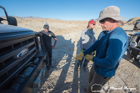 4x4 recovery course with Bill Burke, Anza Borrego Desert State P