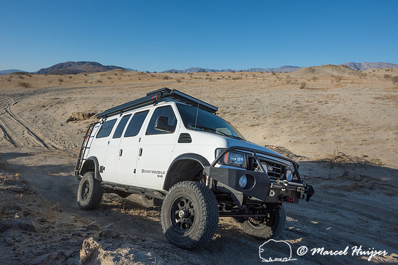 4x4 recovery course with Bill Burke, Anza Borrego Desert State P