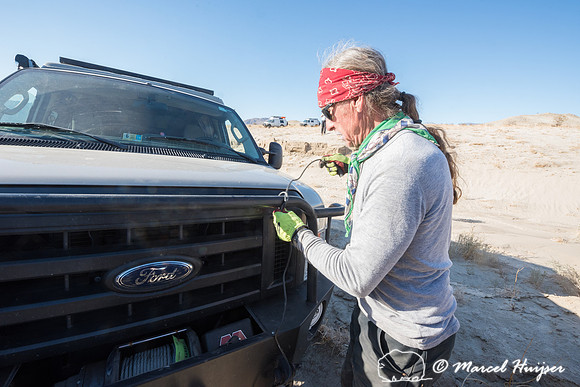 4x4 recovery course with Bill Burke, Anza Borrego Desert State P