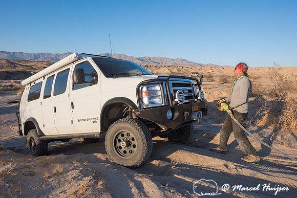4x4 recovery course with Bill Burke, Anza Borrego Desert State P