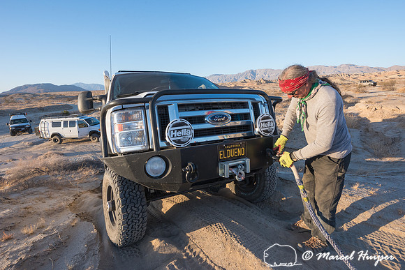 4x4 recovery course with Bill Burke, Anza Borrego Desert State P