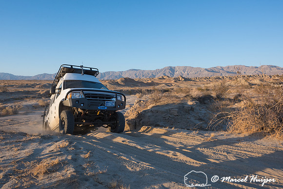 4x4 recovery course with Bill Burke, Anza Borrego Desert State P