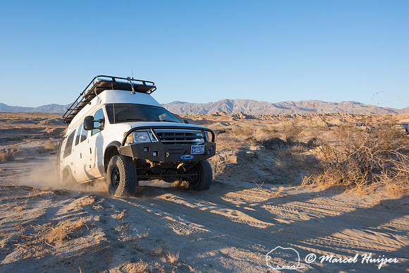 4x4 recovery course with Bill Burke, Anza Borrego Desert State P