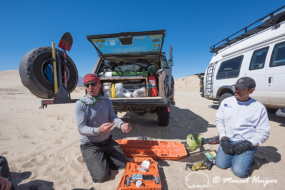 4x4 recovery course with Bill Burke, Anza Borrego Desert State P
