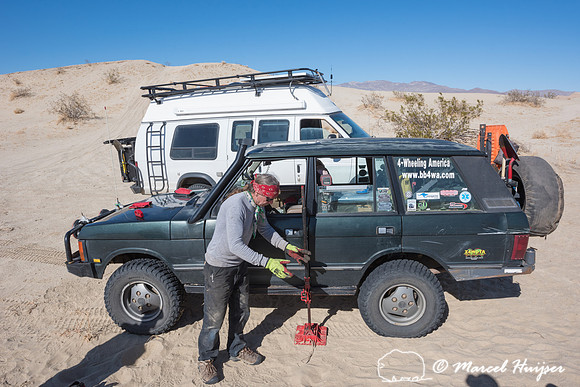 4x4 recovery course with Bill Burke, Anza Borrego Desert State P