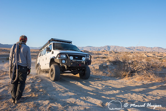 4x4 recovery course with Bill Burke, Anza Borrego Desert State P