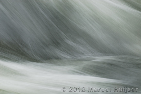 Abstract of waves in the Lochsa River during spring runoff, Idaho, USA