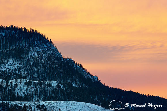 Evening sky, Wyoming