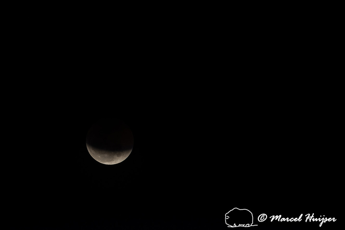 Total lunar eclipse on July 27 2018, Parque Nacional da Chapada