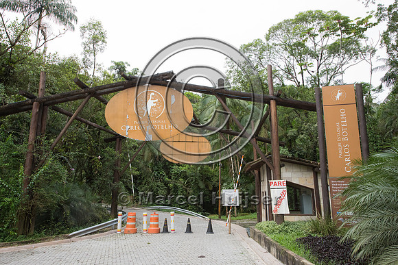 Entrance to the park, São Paulo, Brazil