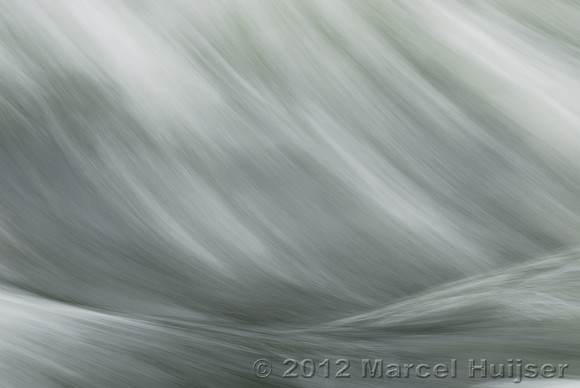 Abstract of waves in the Lochsa River during spring runoff, Idaho, USA
