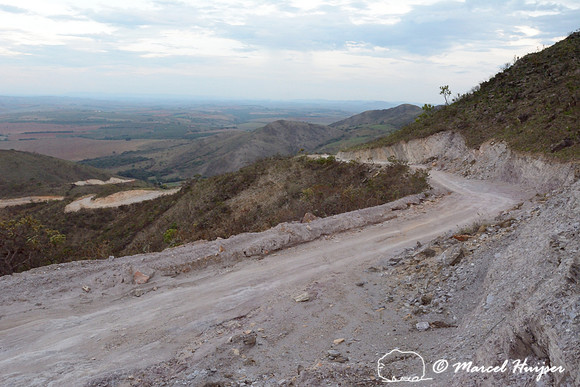 The road between São Roque de Minas and Parque Nacional da Serra da Canastra, Minas Gerais, Brazil