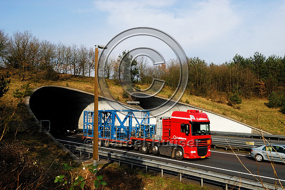 Ecoduct Woeste Hoeve A50 near Apeldoorn, The Netherlands