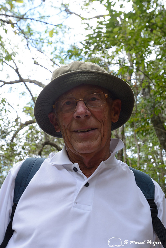 Piet Huijser on the Casca d'Anta trail, Parque Nacional da Serra da Canastra, Minas Gerais, Brazil