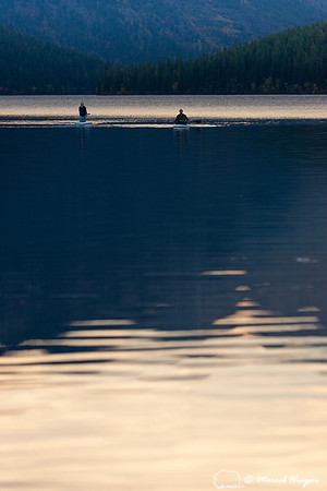 Stand Up Paddle Board, Glacier National Park, Montana