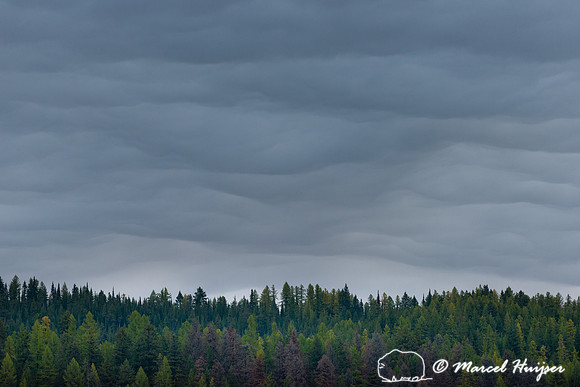 Windy sky, Glacier National Park, Montana