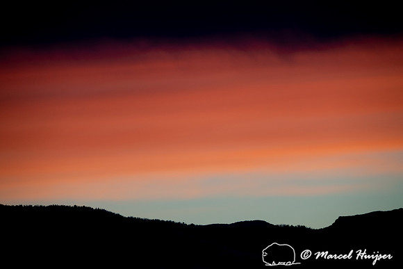 Sunrise near Floating Island Lake, Yellowstone National Park, Wy
