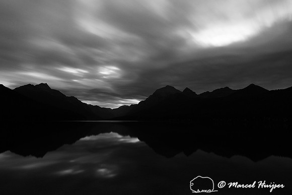 Windy sky, Glacier National Park, Montana