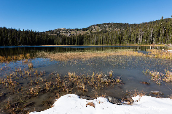 Late season at Lake Elsina, Montana