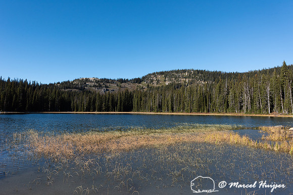 Late season at Lake Elsina, Montana