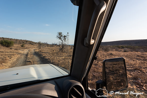 Toyota Landcruiser from Bushlore on 4x4 trail, Mountain Zebra Na