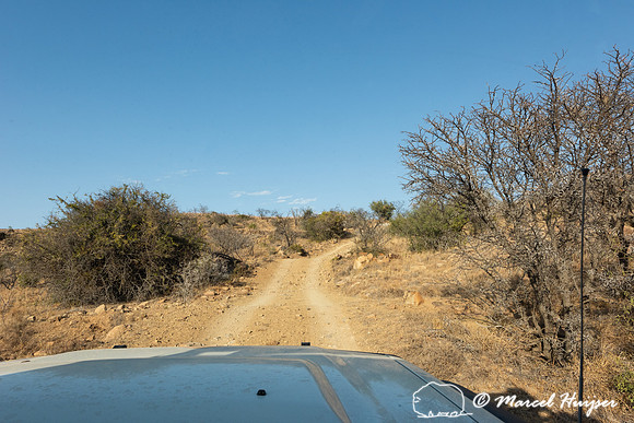 Toyota Landcruiser from Bushlore on 4x4 trail, Mountain Zebra Na