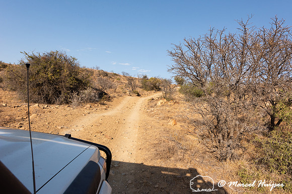Toyota Landcruiser from Bushlore on 4x4 trail, Mountain Zebra Na
