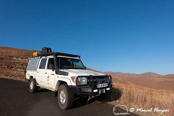 Toyota Landcruiser from Bushlore, Golden Gate Highlands National