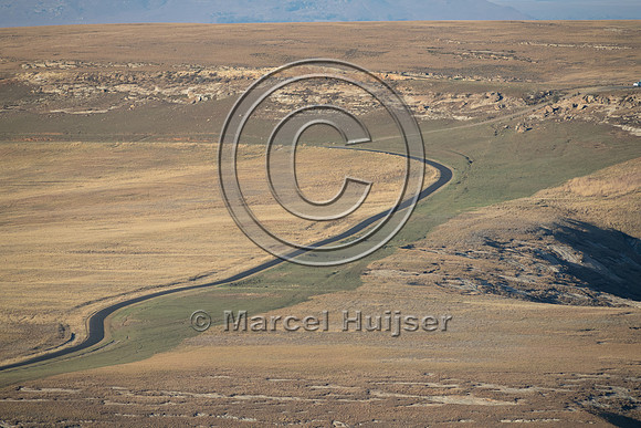 Road, Golden Gate Highlands National Park, Free State, South Afr