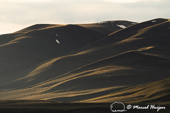 Mountain slope in Centennial Valley, Montana, USA
