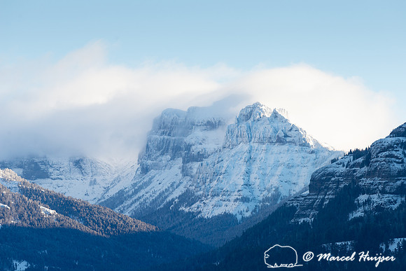 Snowy mountain, Wyoming