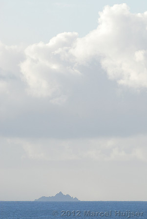 Little Skellig island from across Dingle Bay, Ireland
