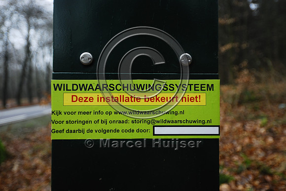 Animal detection system, The Netherlands