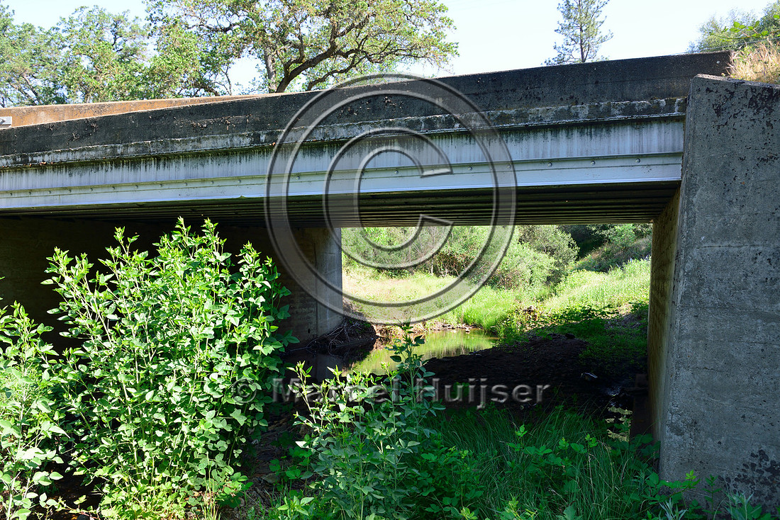 Multifunctional underpass, Hwy 88 near Jackson, California, USA