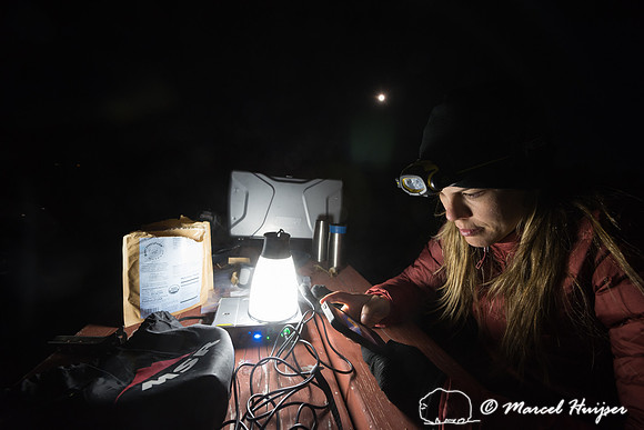 Fernanda Abra camping, Glacier National Park, USA