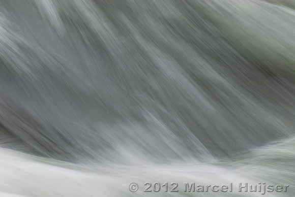 Abstract of waves in the Lochsa River during spring runoff, Idaho, USA
