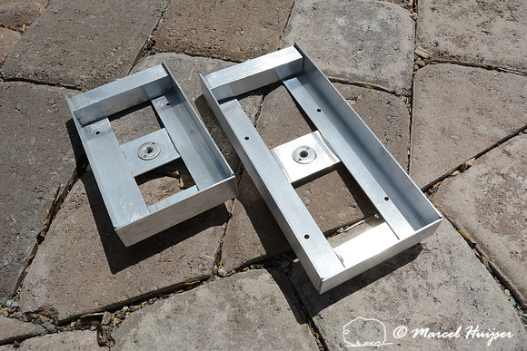 Marcel Huijser makes custom brackets for sensors that detect wildlife and that hook up to his cameras