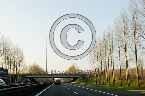 Ecoduct, Het Groene Woud, A2, near Best, The Netherlands