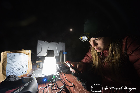 Fernanda Abra camping, Glacier National Park, USA
