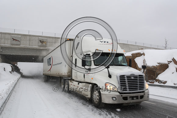 Wildlife overpass (about 30 m wide), Hwy 69, Ontario, Canada