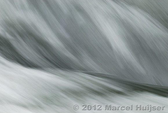 Abstract of waves in the Lochsa River during spring runoff, Idaho, USA