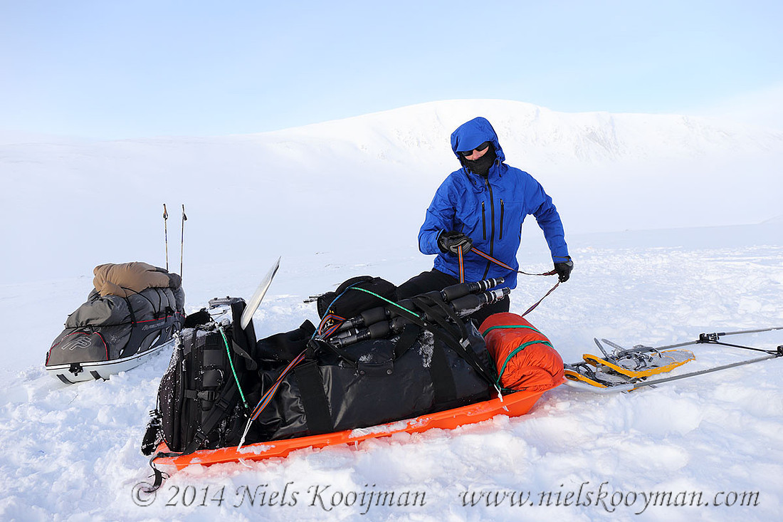 Marcel Huijser in Dovrefjell National Park, Norway