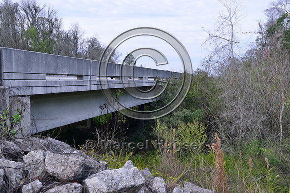 Wildlife underpass, Sun Coast Parkway (Hwy 589), Florida, USA