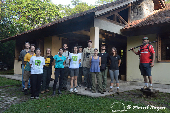 _DSC4306  NERF (Núcleo de Ecologia de Rodovias e Ferrovias, Departamento de Ecologia, UFRGS, Porto Alegre) and comandante Magnus, near Praia Grande, Santa Catarina, Brazil